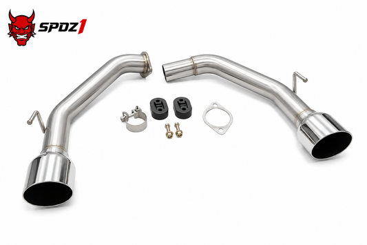 SPDZ1 Axle-Back Muffler Delete Exhaust | 2022+ Honda Civic 1.5T & 2023+ Acura Integra 1.5T | Stainless Steel (PRE ORDER ITEM EXPECTED LATE JULY 2026)