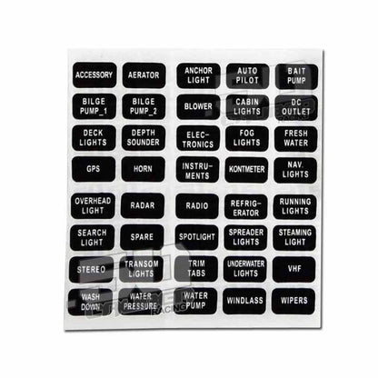 12 Way Standard LED Circuit Screw Fuse Block