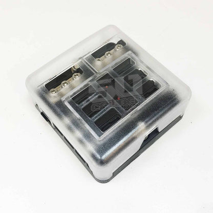 6 Way Screw 12V Fuse Block with Ground Terminals