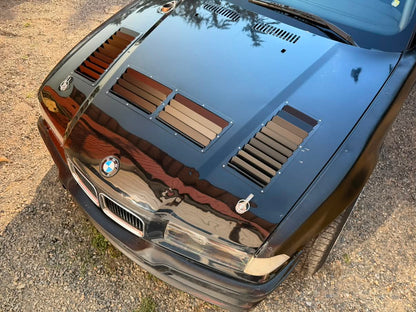 BMW E36 Hood Louvers
