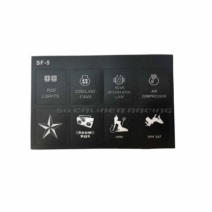 Slim Mount 6 Switch Touch Panel