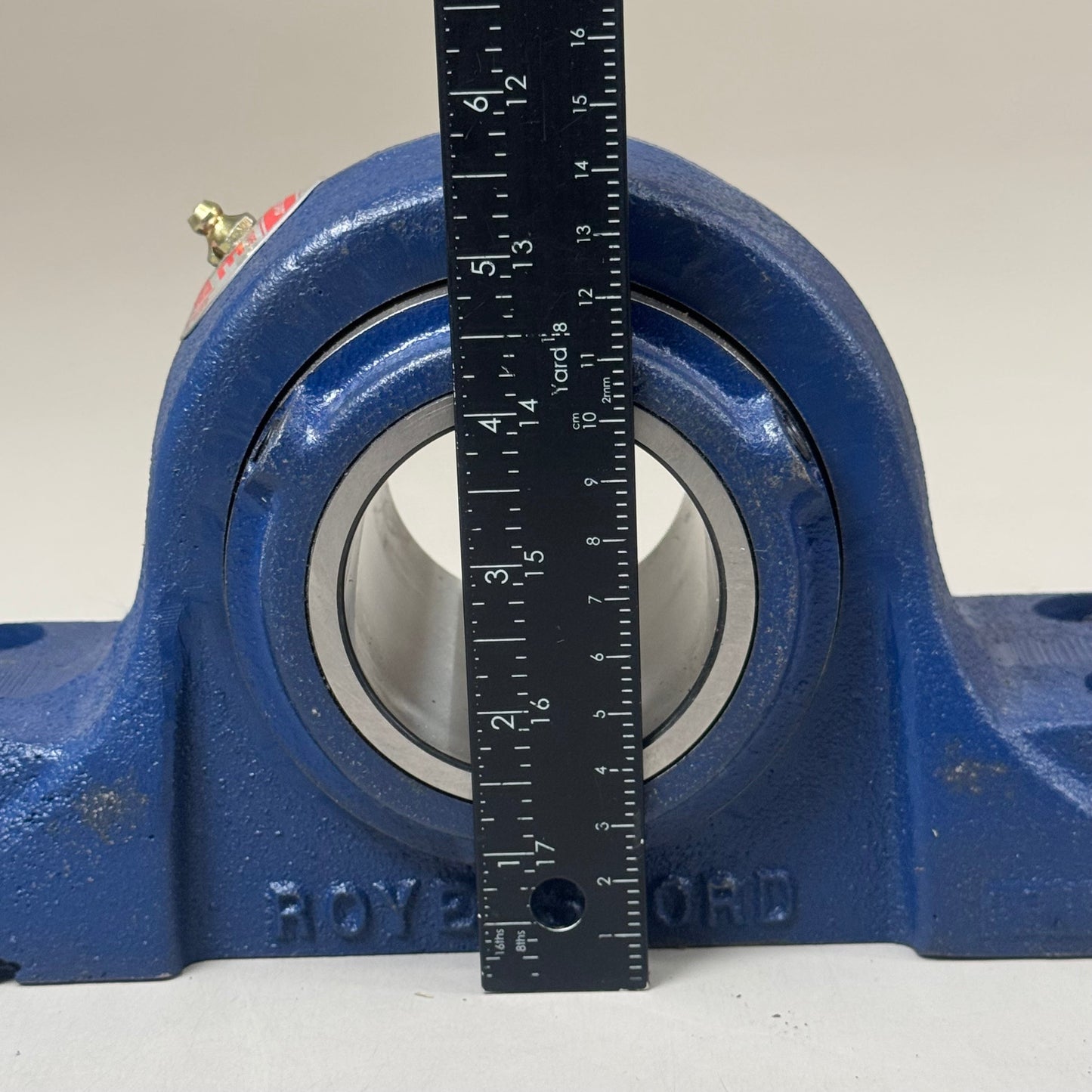 ROYERSFORD Type E 4-Bolt Pillow Block Bearing 2-7/16" Dual Locking 20-04-0207