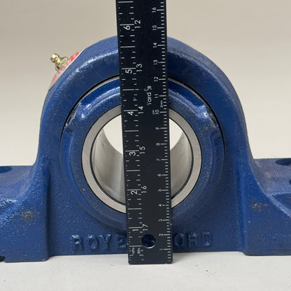 ROYERSFORD Type E 4-Bolt Pillow Block Bearing 2-7/16" Dual Locking 20-04-0207