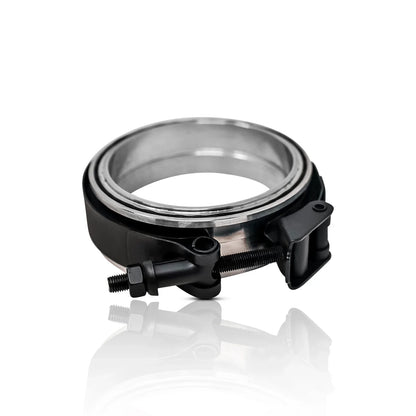 NGR V-Band Kit, Aluminum Clamp (Black), 3.5in Assembly Kit