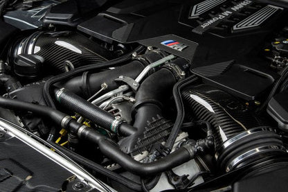 Dinan Turbo Inlet Pipes - 2018-2025 BMW M5/M8 Carbon Fiber - F90/F91/F92/F93