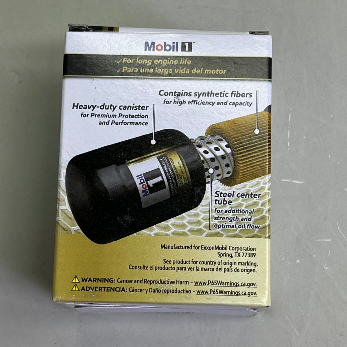 MOBIL 1 (2 PACK) Engine Oil Filter Extended Performance Black M1-110A