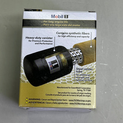 MOBIL 1 (2 PACK) Engine Oil Filter Extended Performance Black M1-110A