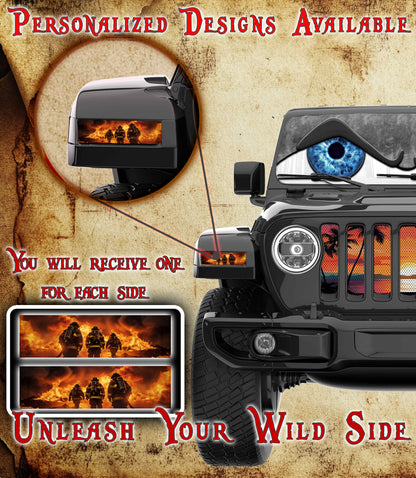 Firefightes Jl and Gladiator Turn signal decal 77