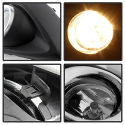 Spyder Mazda 3 2014+ OEM Fog Light w/Switch- Clear FL-MM32014-C 5077776