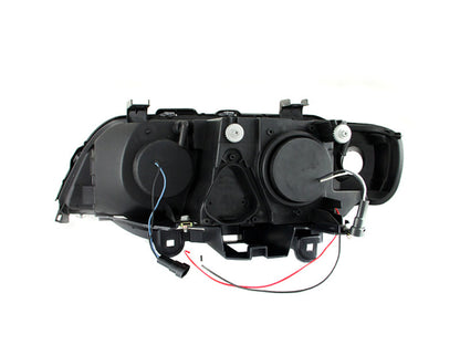 Anzo 2000-2003 BMW X5 Projector Headlights w/ Halo Black