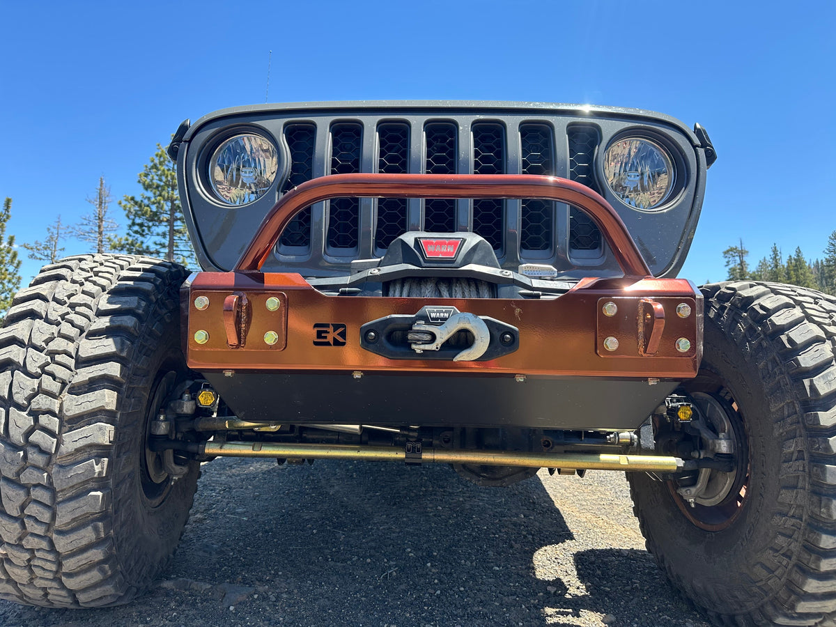 Gauntlet Front Bumper w/Bull Bar Tube for Jeep JL/JT  (2018+)