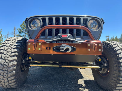 Gauntlet Front Bumper w/Bull Bar Tube for Jeep JL/JT  (2018+)