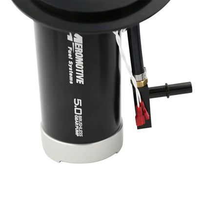 Aeromotive 11-17 Mustang S197/S550 Brushless 5.0 GPM Gear Pump 18-20 GT/Ecoboost 19108