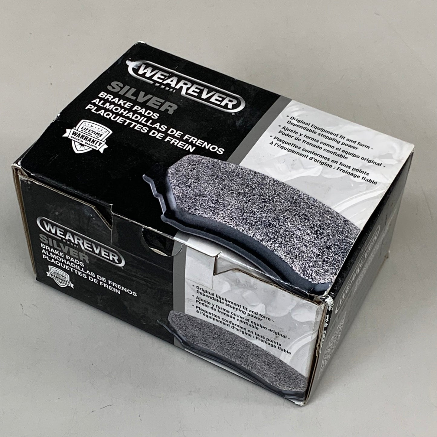 WEAREVER Rear Disc Brake Pad Set Compatible W/ 126 Vehicles NAD580