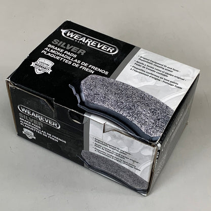 WEAREVER Rear Disc Brake Pad Set Compatible W/ 126 Vehicles NAD580