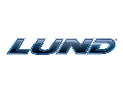 Lund 07-18 Chevy Silverado 2500/3500 Ext. Cab 6in. Oval Straight Black Nerf Bars - Black