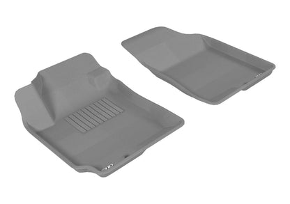 3D MAXpider 2007-2010 Hyundai Elantra Kagu 1st Row Floormat - Gray L1HY02911501
