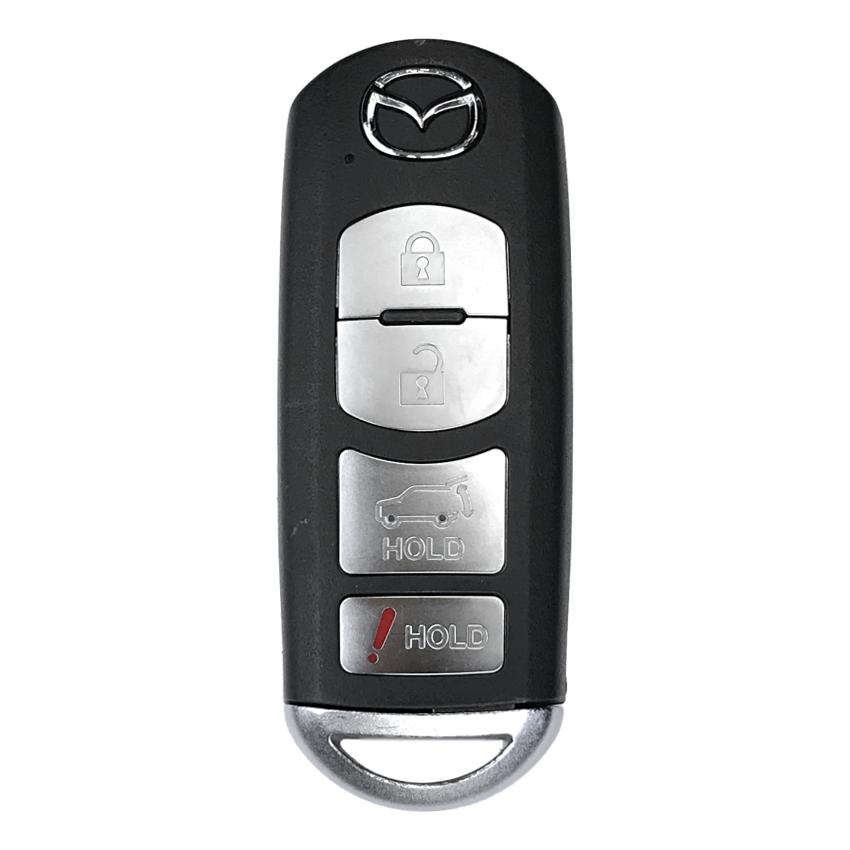 Mazda CX-5 CX-9 2016-2019 OEM 4 Button Smart Key w/ Hatch WAZSKE13D01