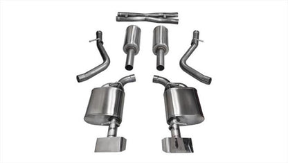 Corsa Performance 2015 Dodge Challenger 5.7L V8 V8 Polished Xtreme Cat-Back