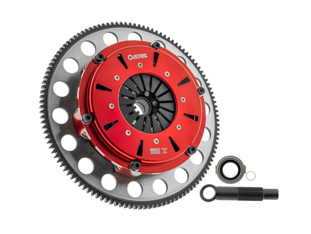 Action Clutch 89-92 Toyota Supra 2.5L (1JZGTE) Turbo T56 Swap RWD 8.5in Twin Disc Race Clutch w/FW ACR-2896-85