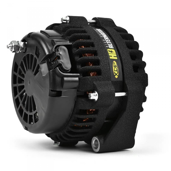XDP Wrinkle Black HD High Output Alternator XD355