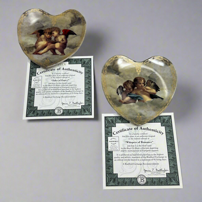 THE BRADFORD EXCHANGE (10 PACK) Collectable Plates By William Bouguereau