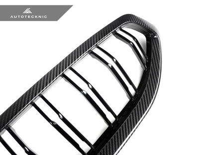 AutoTecknic Dual-Slat Carbon Fiber Front Grille Set - BMW G29 Z4