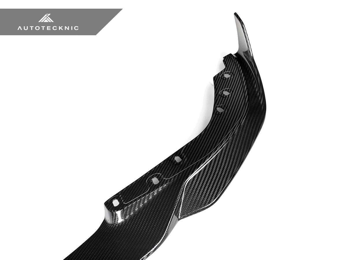 AutoTecknic Dry Carbon Performante Front Splitter Set - BMW G20 3-Series M-Sport LCI