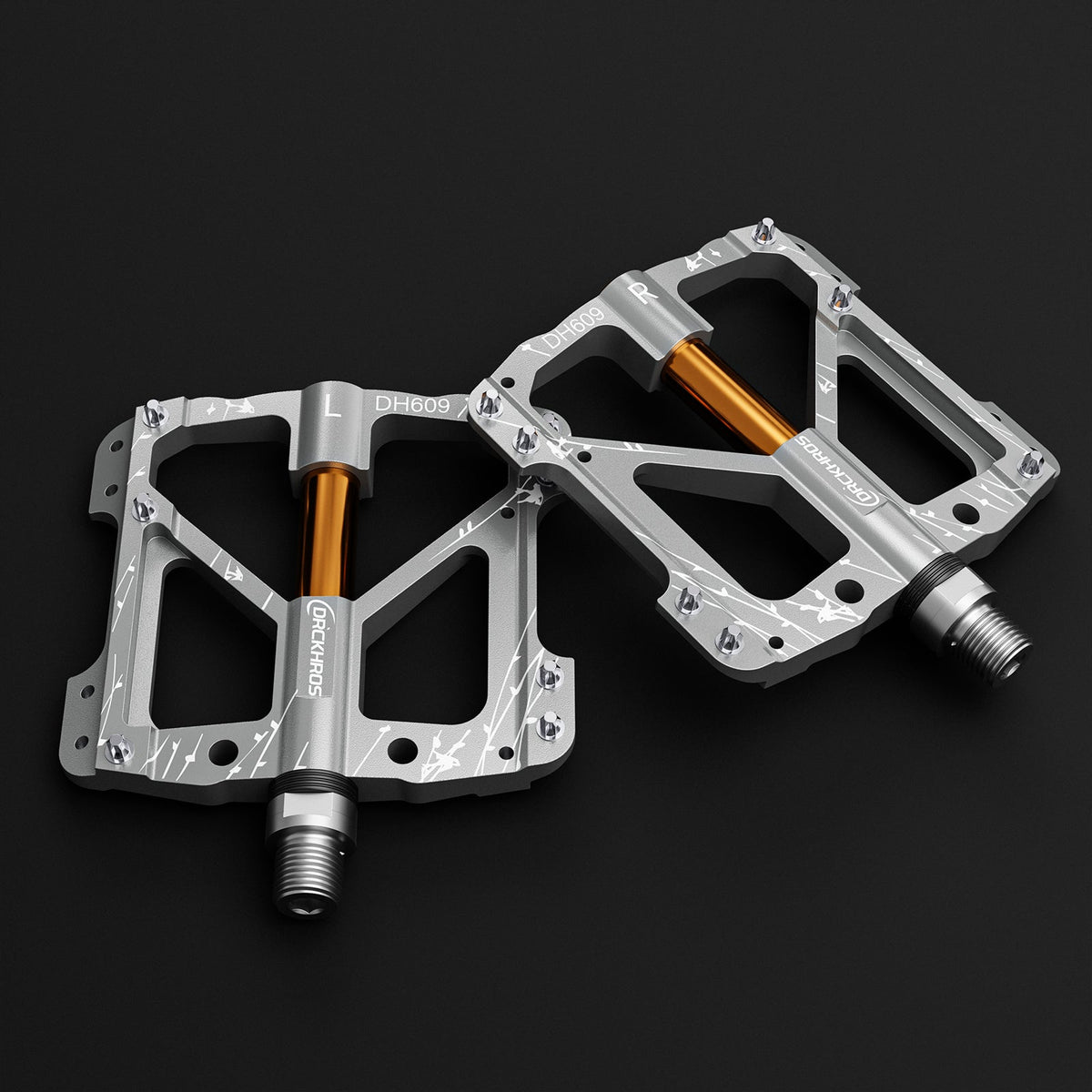 Triple Bearing Aluminum Platform Pedals for ALL Super73 / E-Bikes