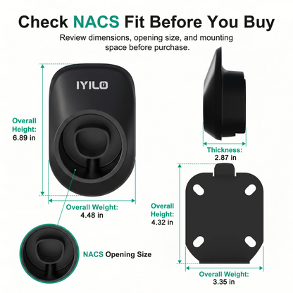 IYILO J3400 EV Charger Connector Holster