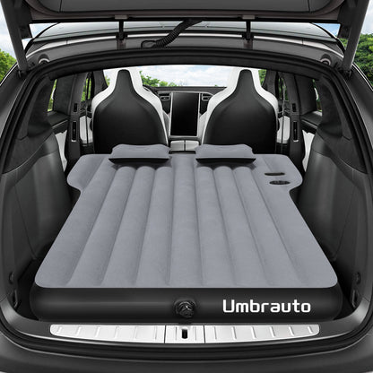 Umbrauto Tesla Y Car Camping SUV Thicken Air Mattress,Gray