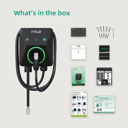IYILO Level 2 EV Charger NACS (J3400)Hardwired – 48A