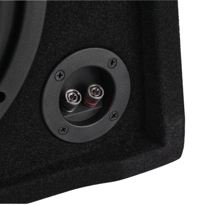 DFPU Under Seat 10” Shallow Subwoofer Enclosure | Sealed, Loaded, 600W RMS @ 2 Ohm
