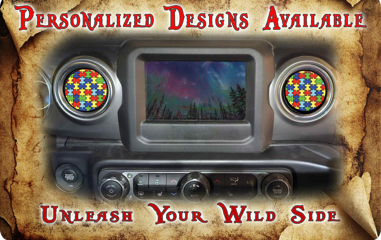Steering wheel decal autism decal 121