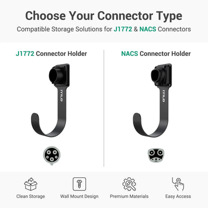 IYILO J3400 EV Charger Cable Holder & Connector Holster