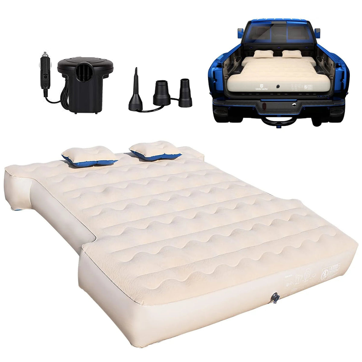 5.5-5.8ft | 6-6.5ft Toyota Short Truck Bed Air Mattress 1.0