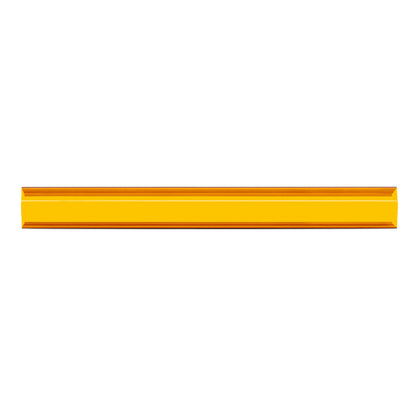 Borne Off-Road Light Bar Cover Single Row 20in Amber BNLT-COV-SS20YL