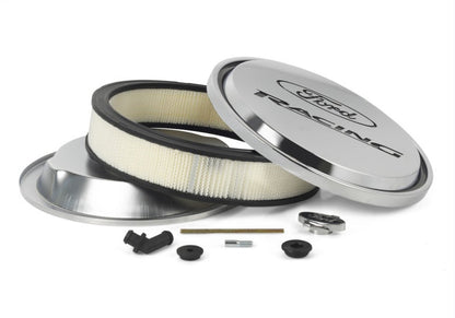 Ford Slant Edge Air Cleaner Kit 13in Dia Drop Base FRD302-384