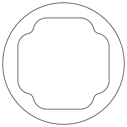 Cometic Gasket Cometic Ford 8BA/8CM Flathead V8 .060in Fiber Oil Pump Relief Nut Gasket - 1948-1953 C15132