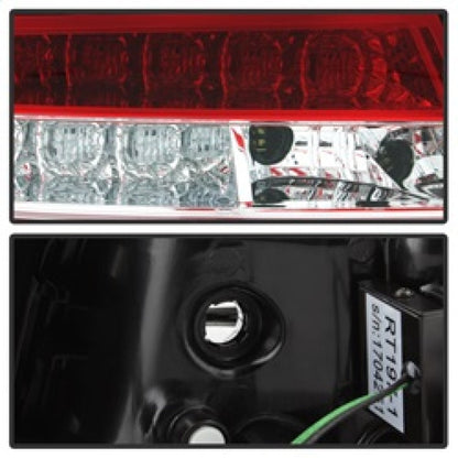 Spyder 09-12 Audi A6 LED Tail Lights - Red Clear (ALT-YD-AA609-LED-RC) 5085191