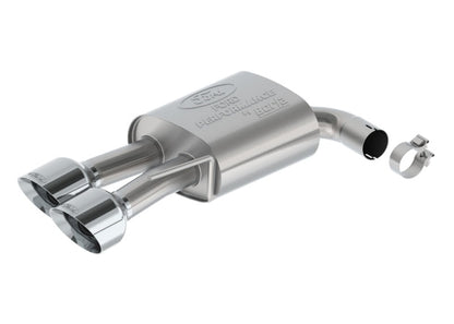 Ford Racing 2024 Mustang 5.0L Sport Non-Active Cat-Back Exhaust w/Valance - Chrome Tip M-5200-M5SCV