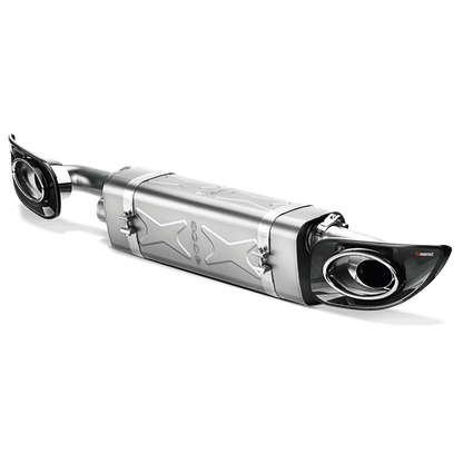 Akrapovic 10-13 Porsche 911 Turbo / Turbo S (997 FL) Slip-On Line (Titanium) w/ Titanium Tips S-PO997TFLH