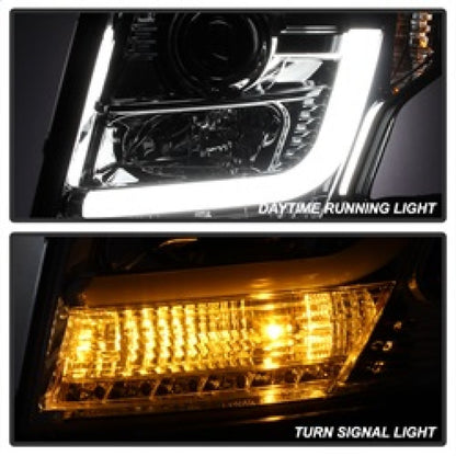 Spyder Chevy Tahoe / Suburban 2015 -2016 Projector Headlights - DRL LED - Smoke PRO-YD-CTA15-DRL-SM 5082558