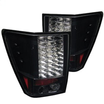 Spyder Jeep Grand Cherokee 05-06 LED Tail Lights Black ALT-YD-JGC05-LED-BK 5005526