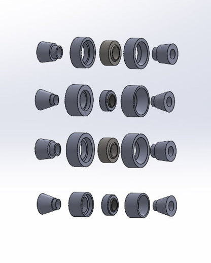 SPL Part ND Miata Rear Knuckle Bushing Kit