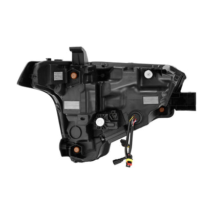 AlphaRex 22-23 Toyota Tundra NOVA-Series Headlights Alpha-Blk w/White DRL - Req 810029 OR 810030 880861 *Discontinued