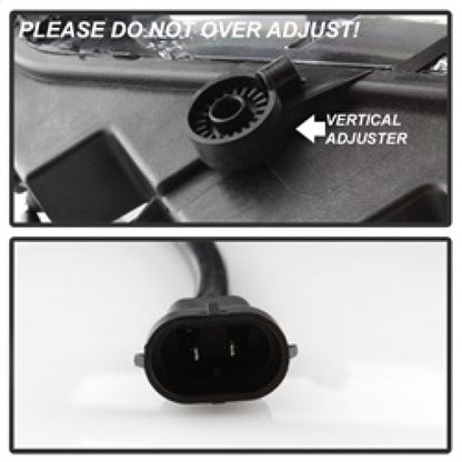 Spyder Dodge Charger 2015-2016 OEM LED Fog Lights W/Universal Switch- Clear FL-DCH2015-LED-C 5082985
