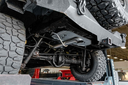 Corsa 12-18 Jeep Wrangler JKU 3.6L Sport 2.75in Cat-Back Exhaust w/ Turn Down Tip 21121