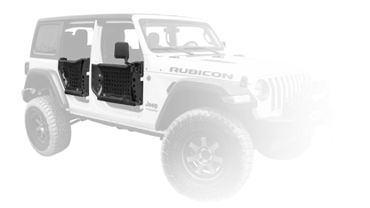 Body Armor 4x4 2018+ Jeep Wrangler JL and Gladiator JT Trail Doors Rear Pair JL-6150