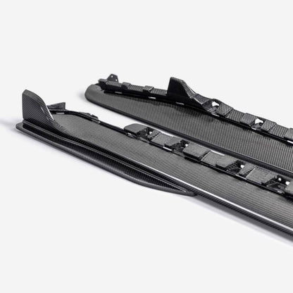 Anderson Composites 2024 Ford Mustang Type-GT5 Carbon Fiber Side Rocker Panel Splitter AC-SS24FDMU-GT5